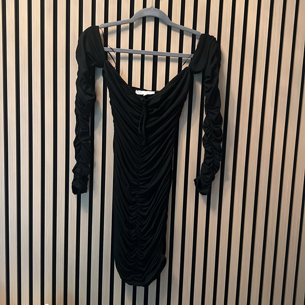 COPY - REVOLVE :Shanice Ruched Mini Dress in Black
MORE TO COME